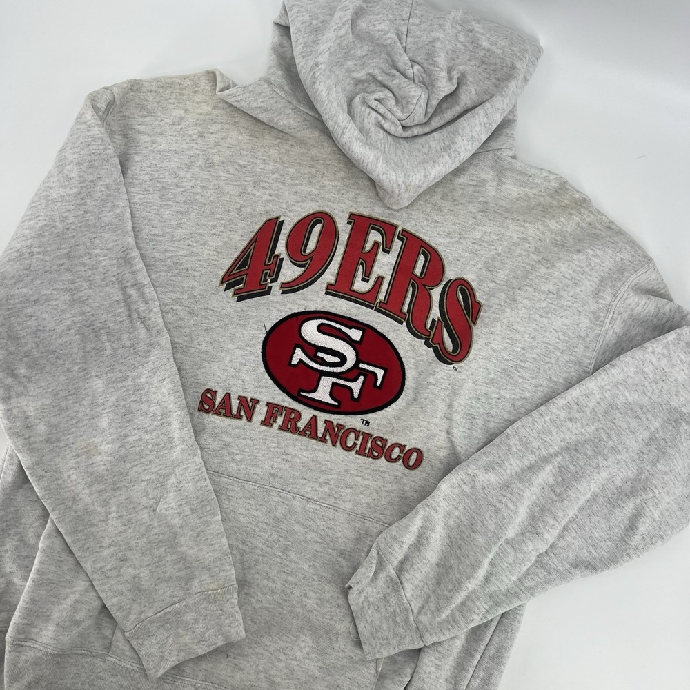 Mens Vintage Nutmeg San Francisco 49ers hoodie sz L